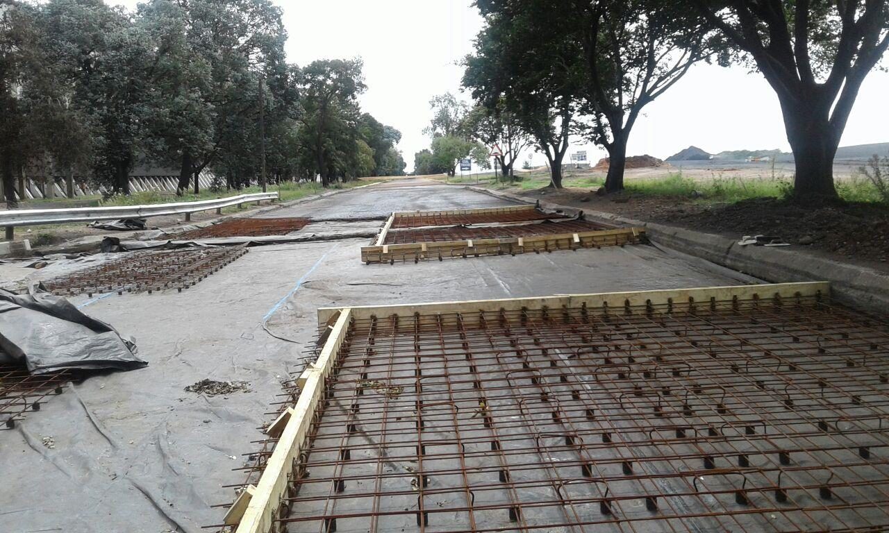 Concrete roads